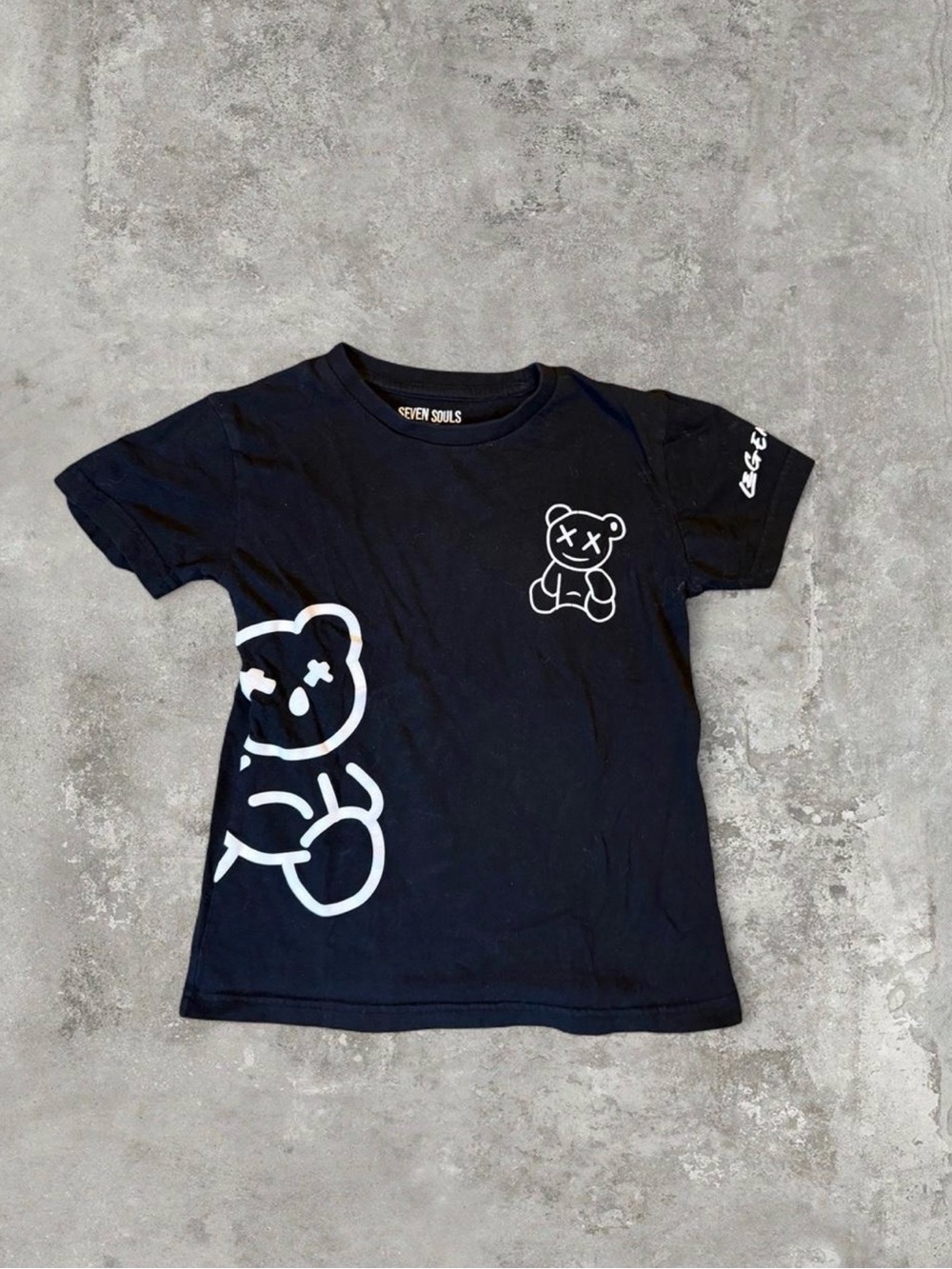 Seven Souls Kids Black Bear Graphic Tee